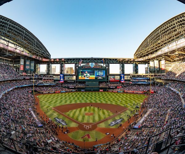 Chase Field during the 1998 World Series